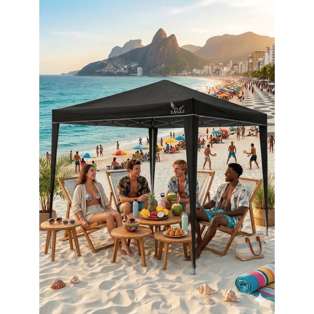 Tenda/ Gazebo 3x3m Reforçado Eagle linha Premium sanfona dobrável