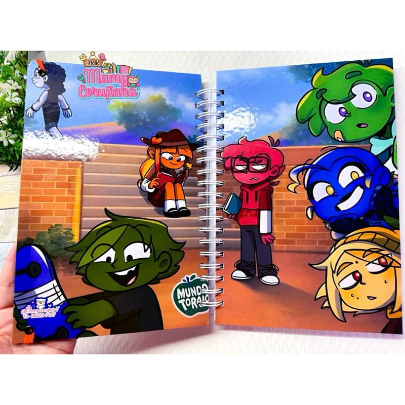 Caderno de 10 matérias Torajo- Mundo torajo