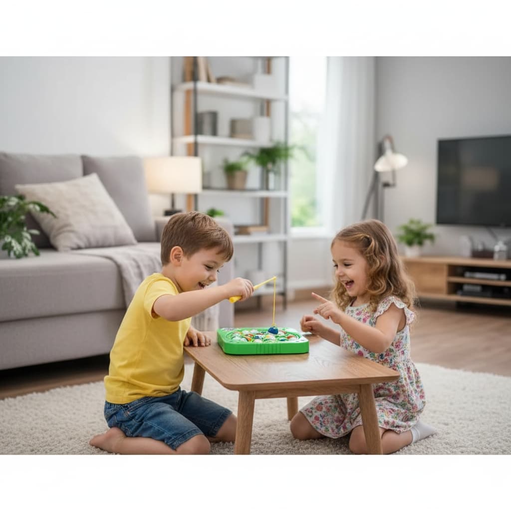Brinquedo Pesca Infantil Sortido Diversao Educativo Desenvolve Habilidades Motoras