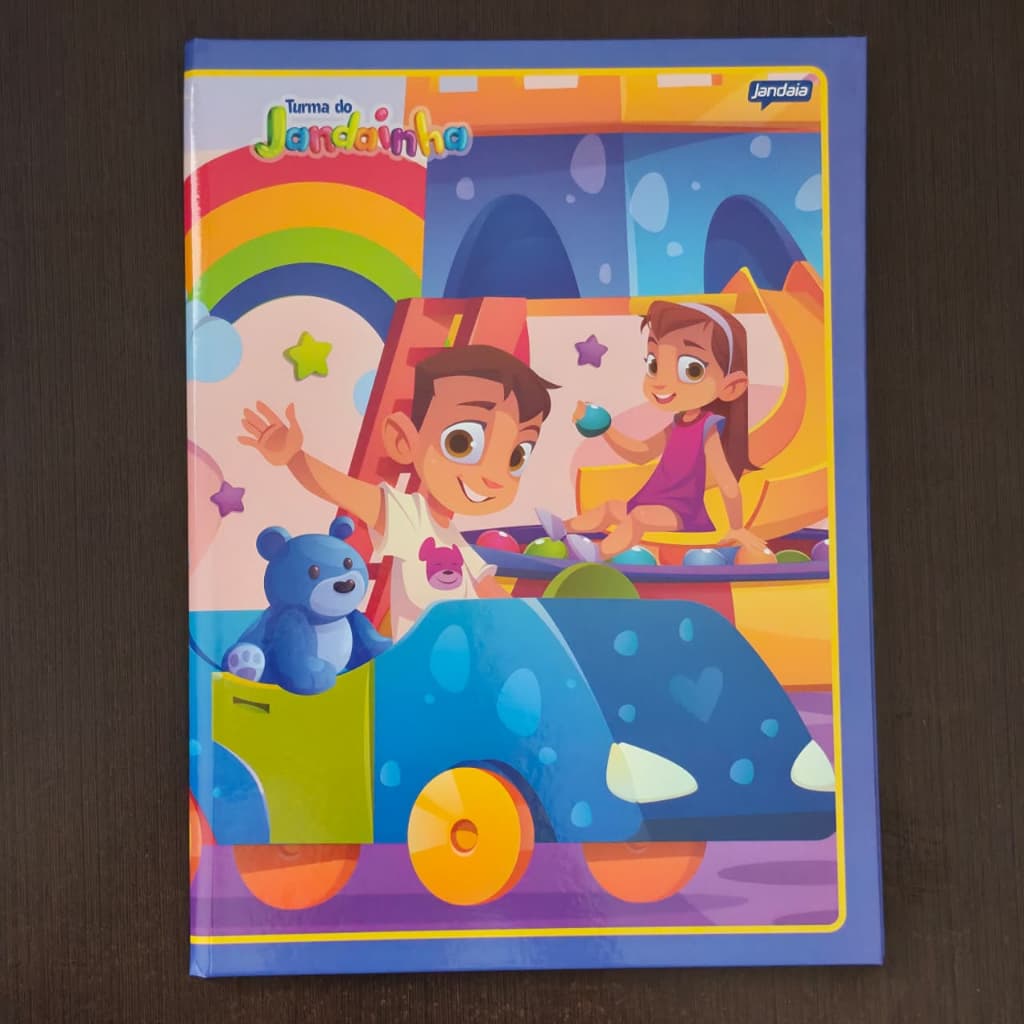 Caderno Brochura Grande Turma da Jandainha com 48 Folhas