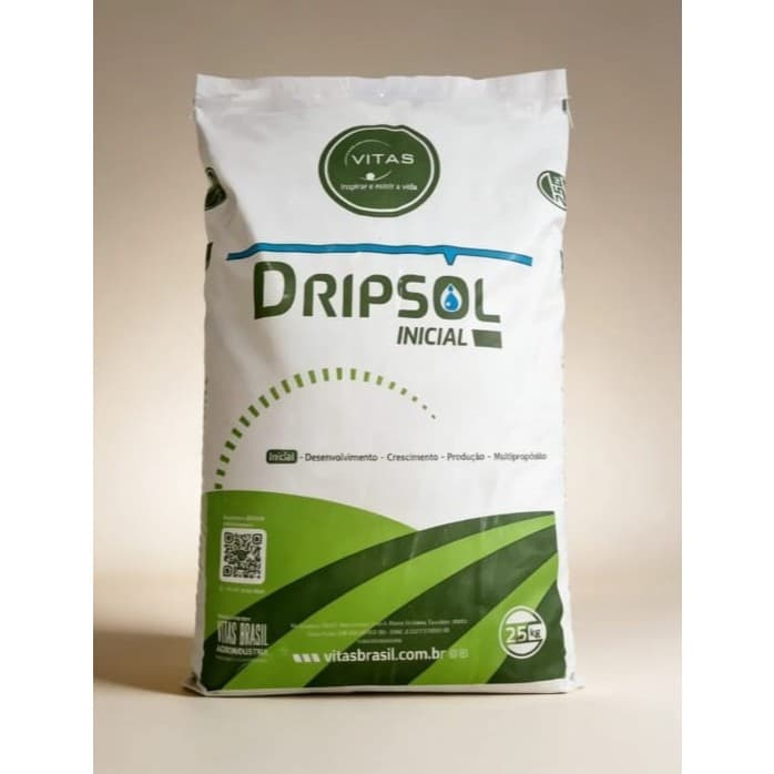 Fertilizante Fertirrigação- Dripsol Inicial 15-30-15 - 25 Kg