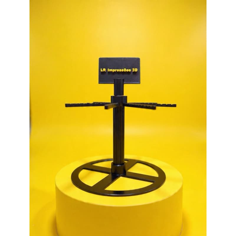 🔑 Porta Chaveiro Giratório 360° – Expositor Organizador 3D