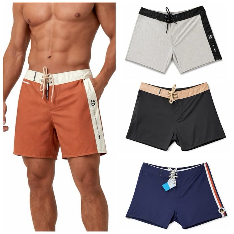 Bermuda Boardshort Tactel com Elastano - Modelagem curtinha - Envio Imediato