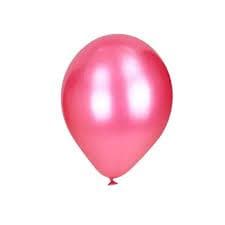 Balão metalizado redondo 8 polegadas rosa art latex pacote com 50 unidades promoção