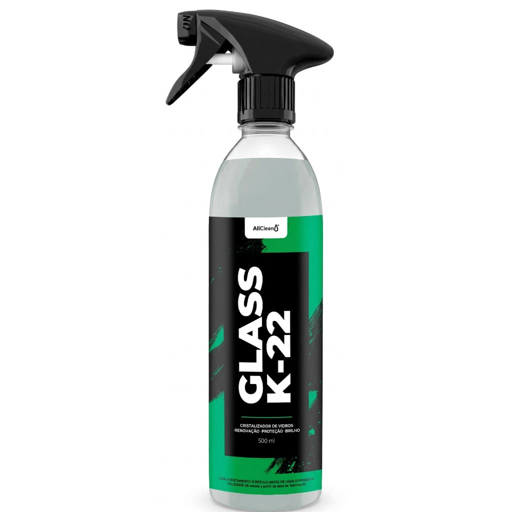 Cristalizador de Vidros Automotivo Repelente de Chuva Parabrisa Antiembaçante Hidrofóbico 500ml