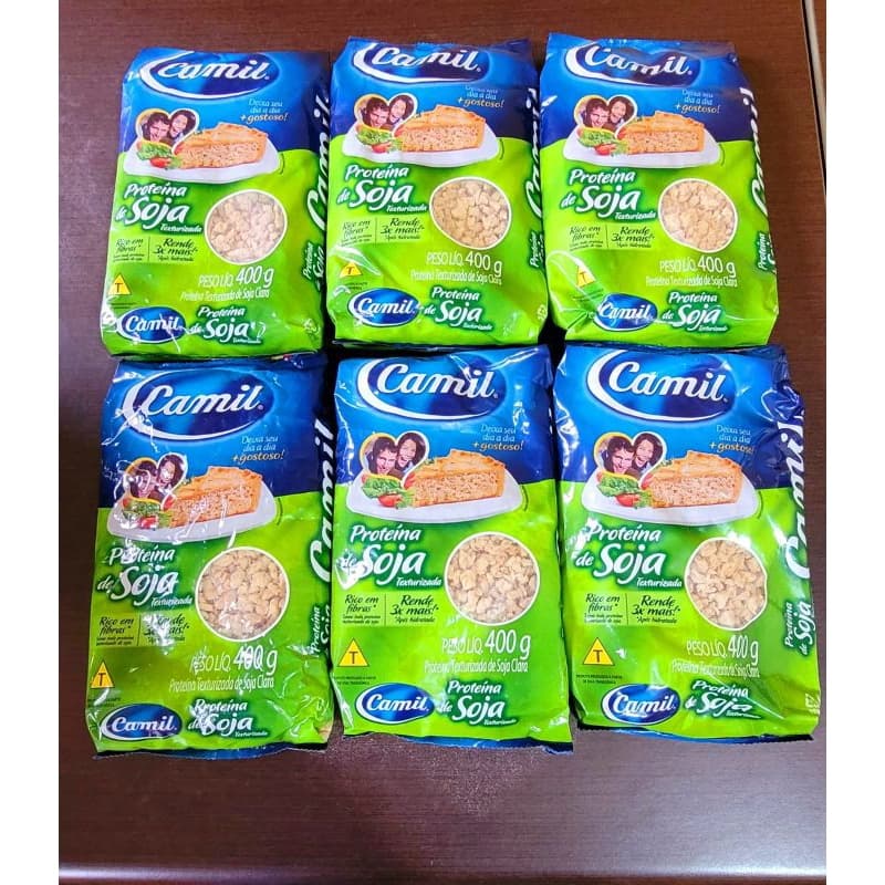 Proteína de Soja Texturizada CLARA Camil pct 400G (6x400G)