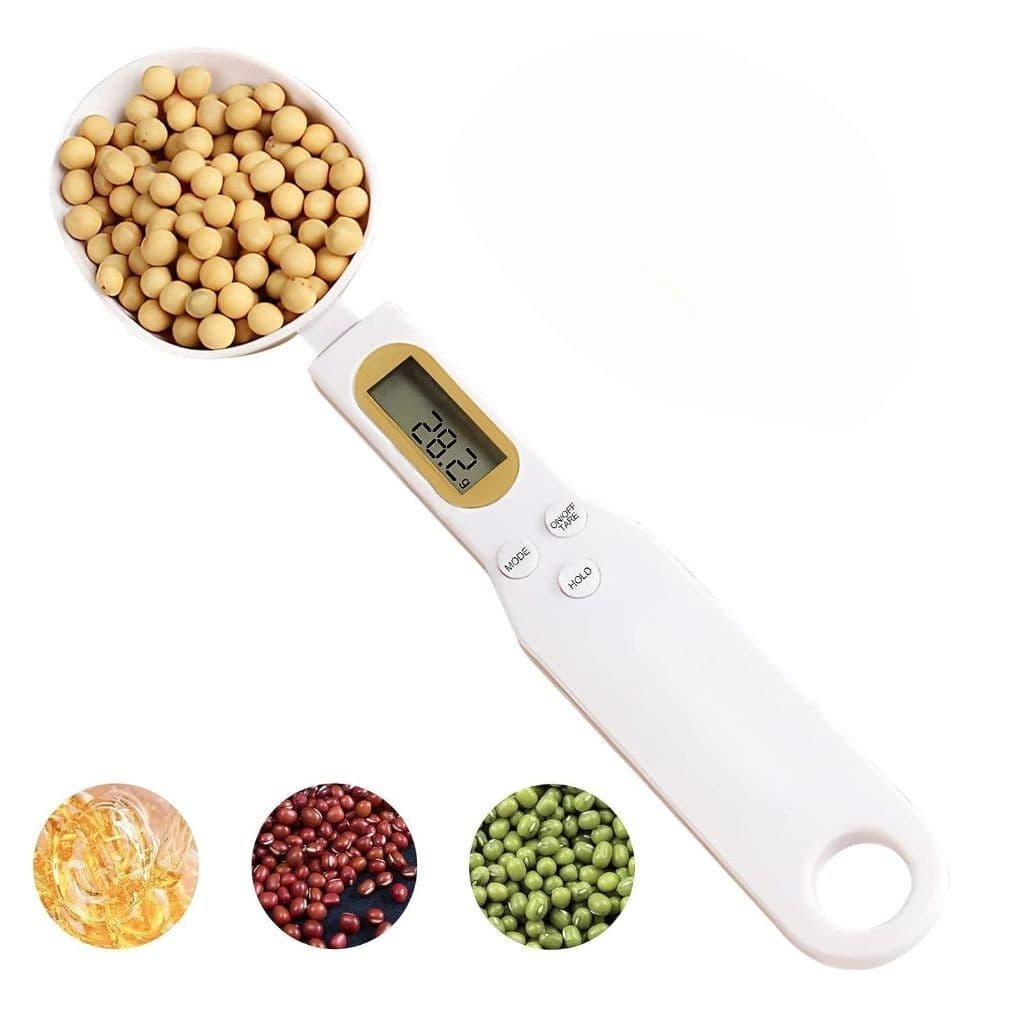 Colher Balança Digital LCD Balança Colher Cozinha Colher Medidora até 500g