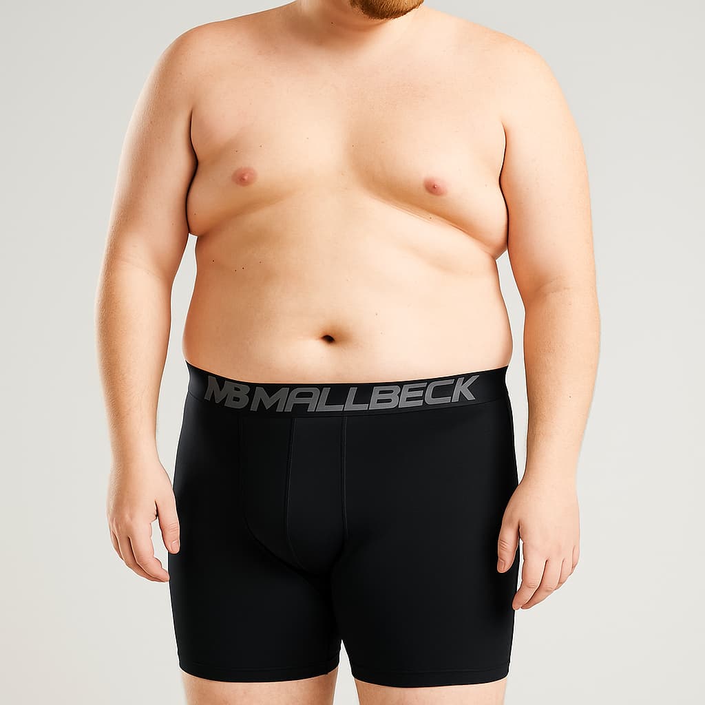 Kit 5 Cuecas Plus Size Boxer Masculina  Masculino Adulto