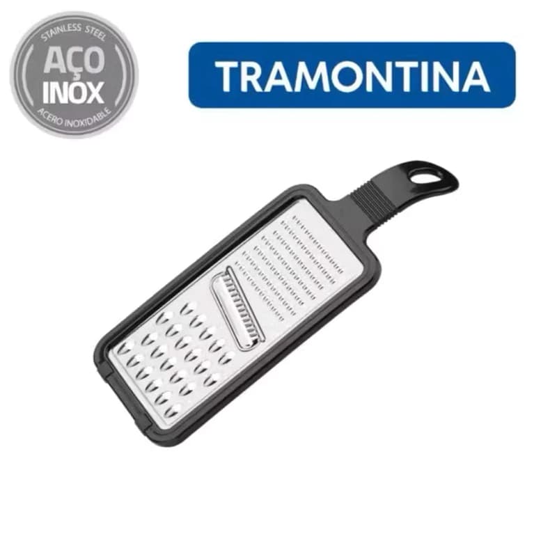 Ralador Tramontina Inox com Cabo Emborrachado – Preto | Praticidade e Segurança na Sua Cozinha