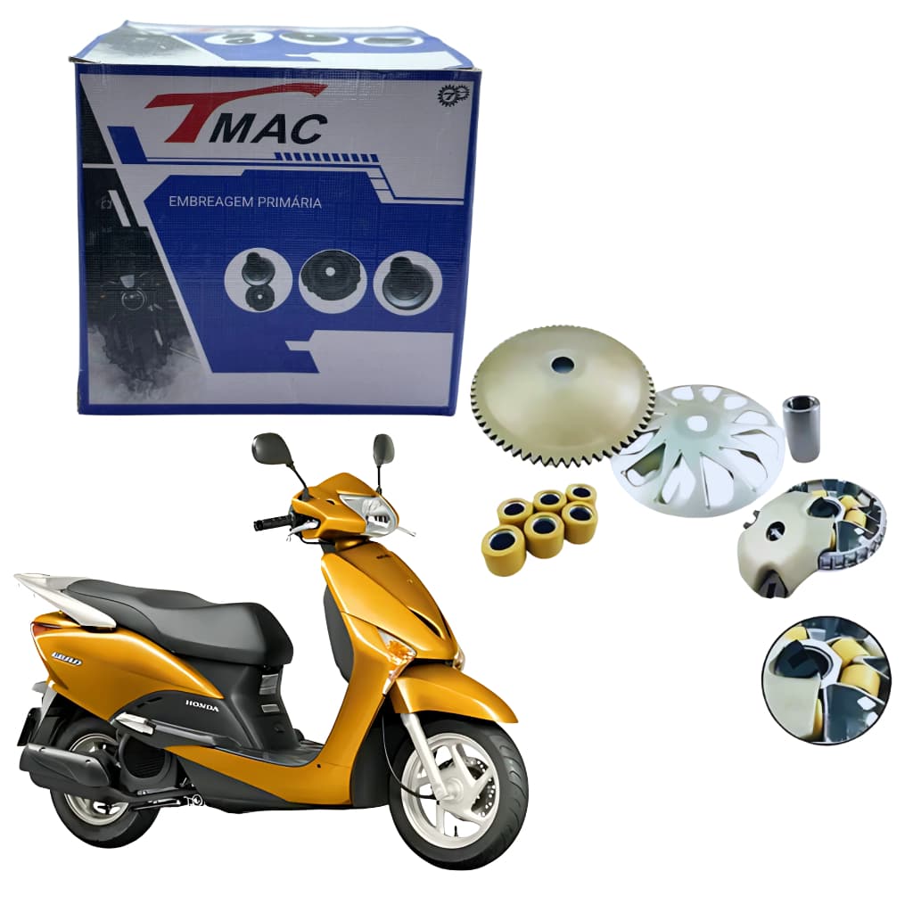 Kit Embreagem Primária  Honda Lead 110 2010 A 2016 ORIGINAL TMAC