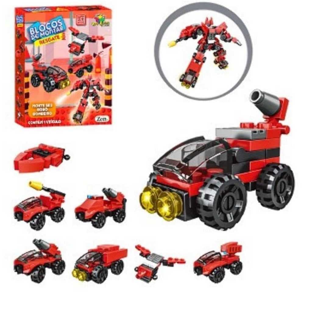 Brinquedo de Bloco de montar resgaste