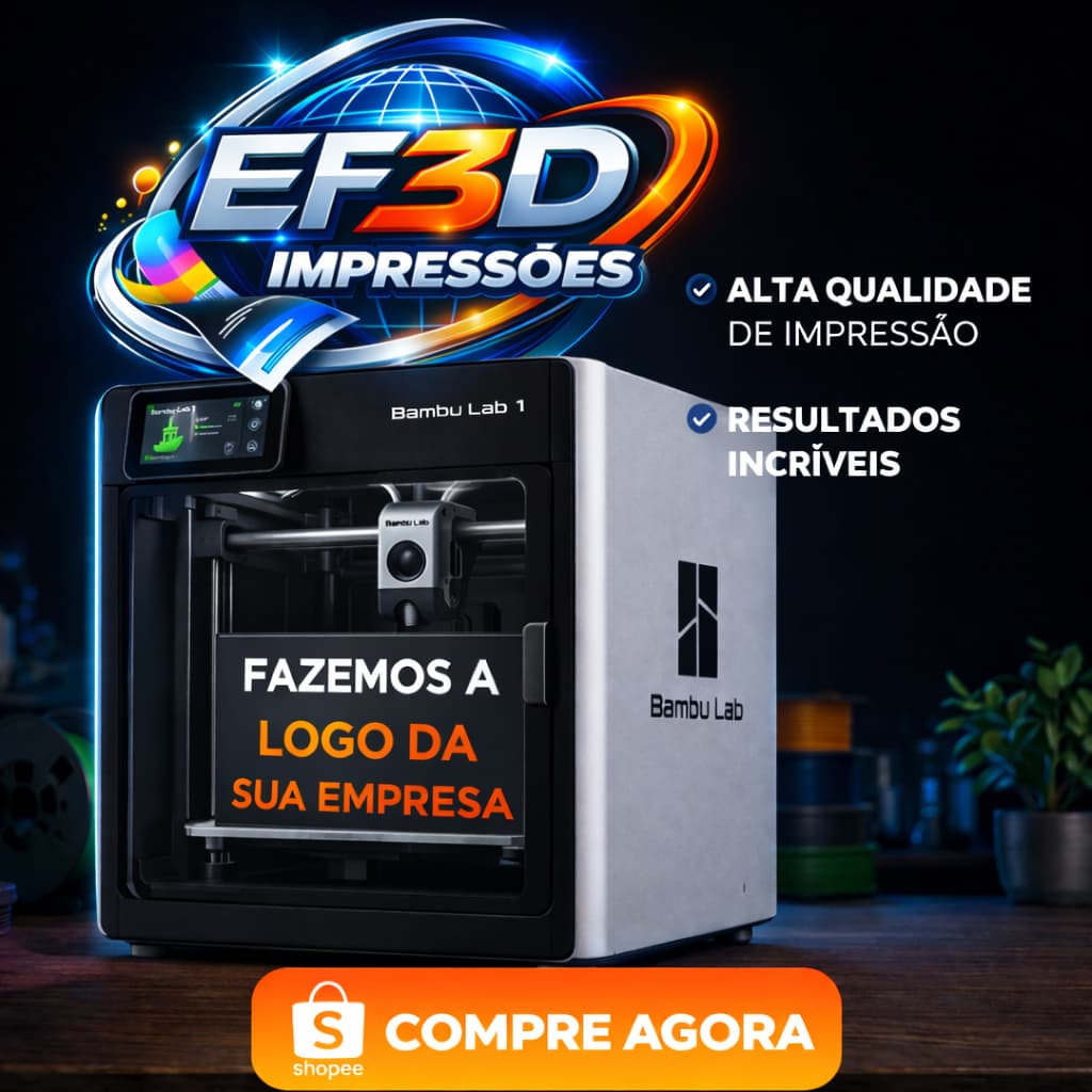 FAZEMOS A LOGO DA SUA EMPRESA EM IMPRESSÃO 3D / PROJETO PERSONALIZADO SOB MEDIDA /