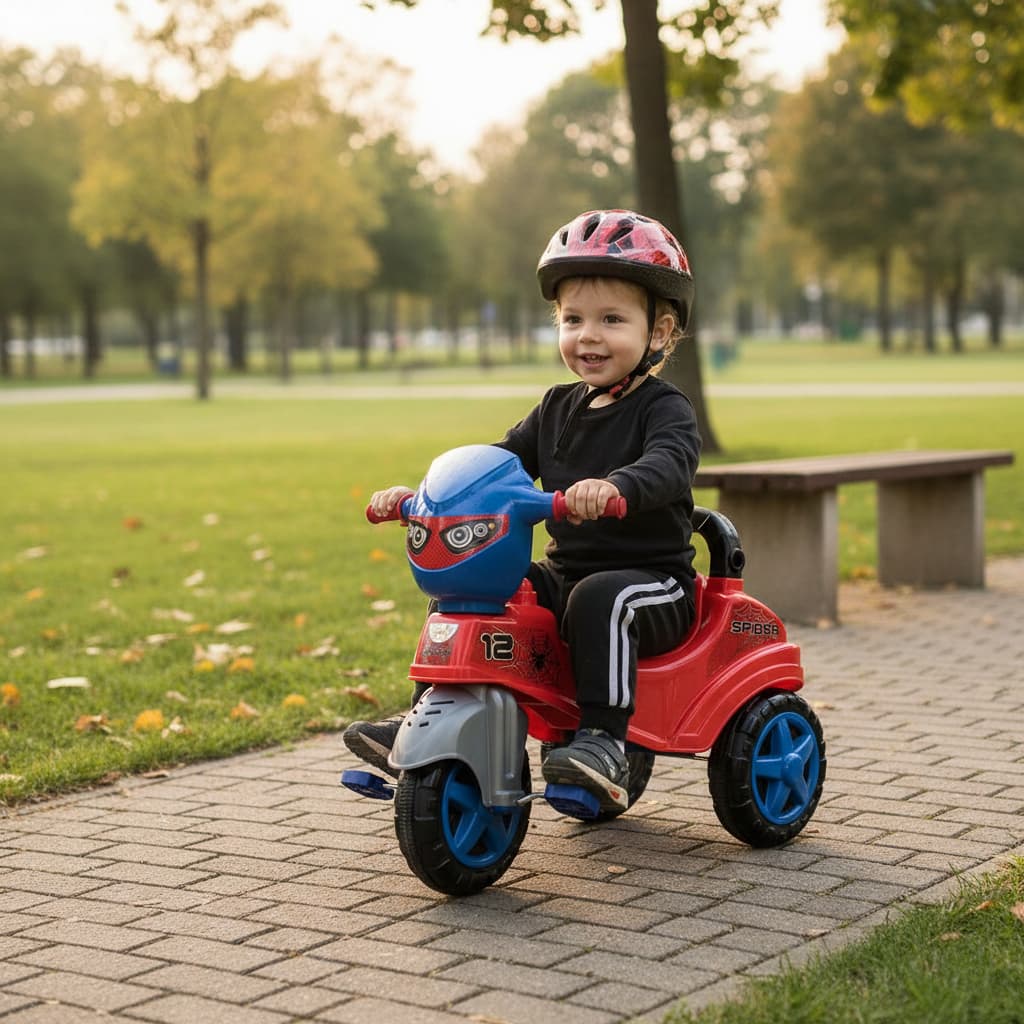 Baby City Triciclo Spider Brinquedo Infantil Criança Carrinho Motoquinha Totokinha Totoquinha