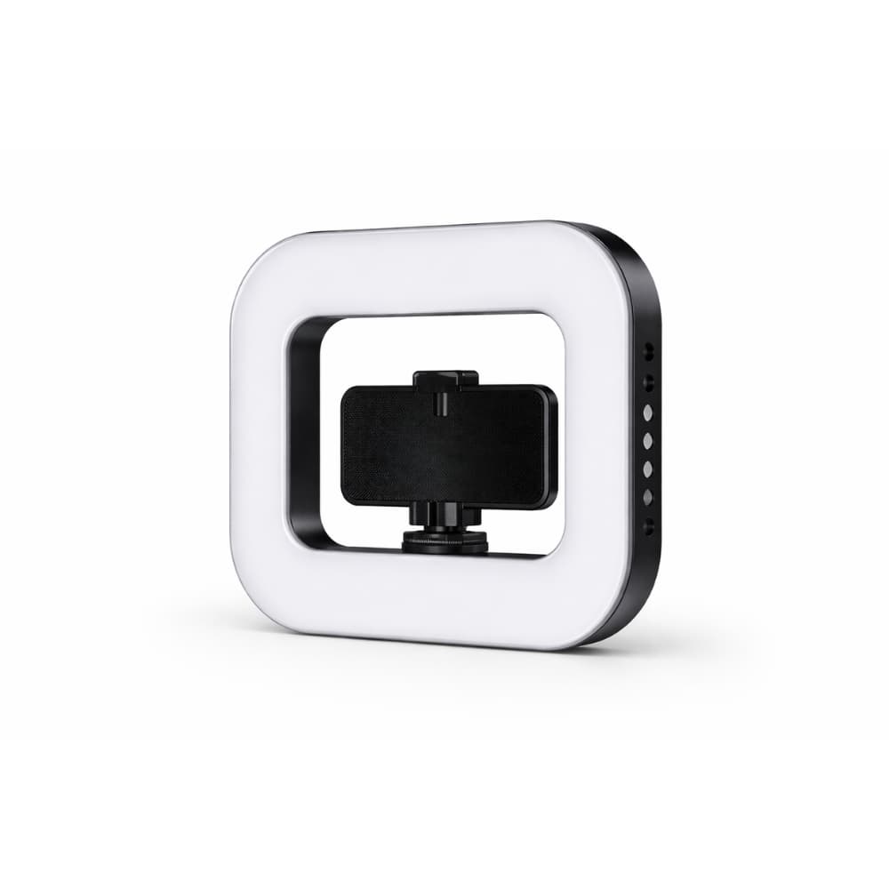Ring Light LED Portátil 20W Recarregável Bi-Color Profissional Selfie Vídeo