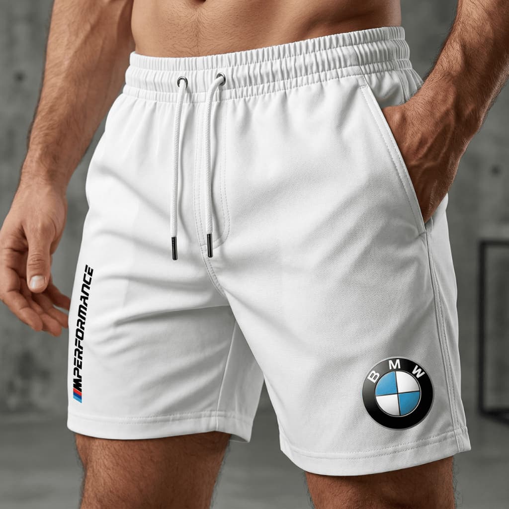Short Bermuda Tactel BMW Masculino Premium Esportivo Praia Academia Confortável