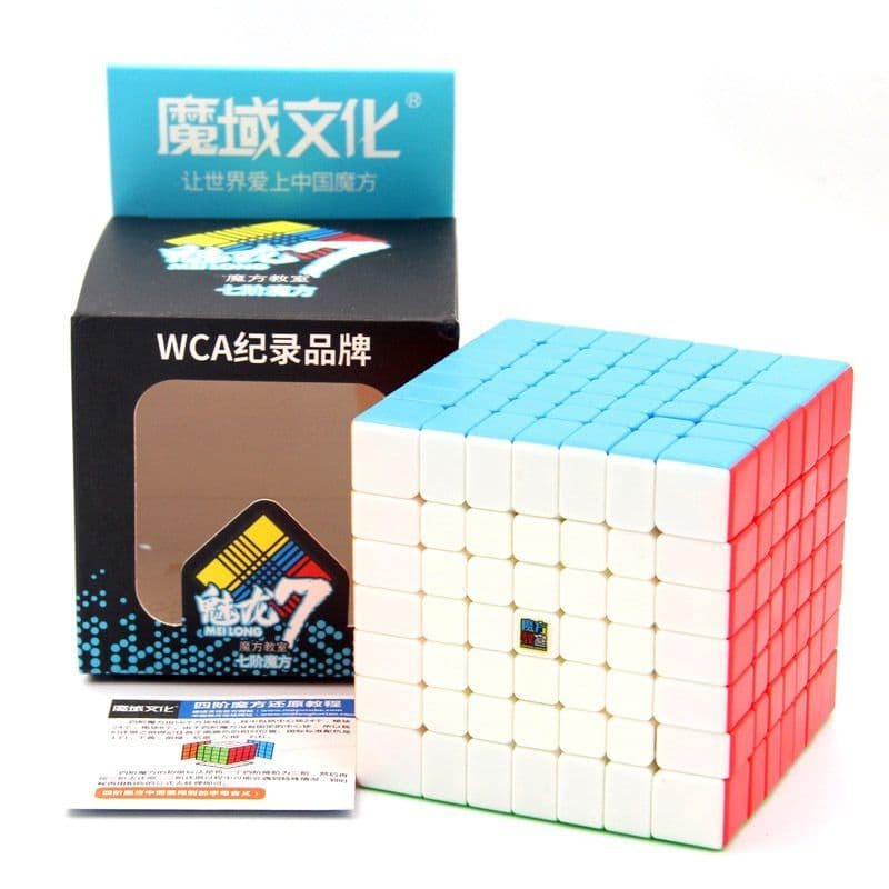 Cubo mágico 7x7x7 moyu profissional
