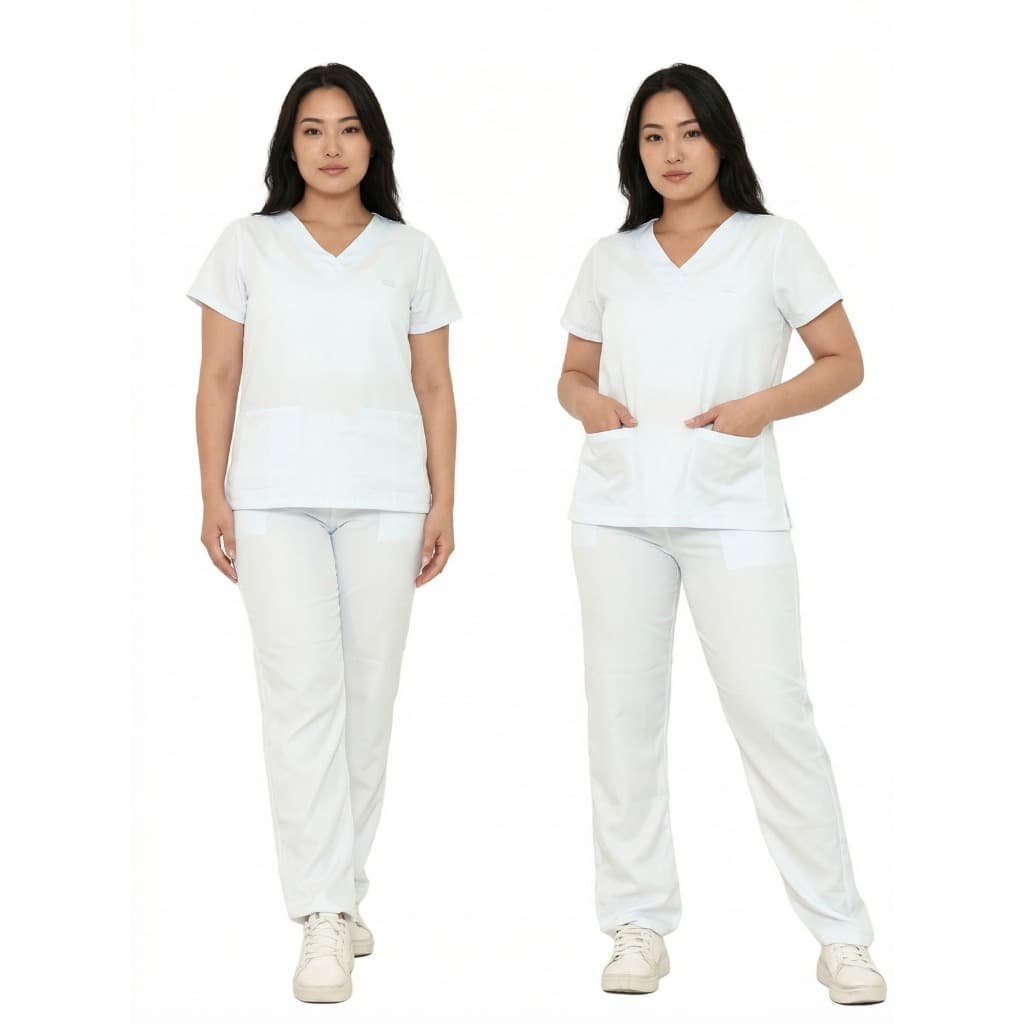 Pijama Cirúrgico Gabardine Conjunto Hospital Scrub Fem. 10