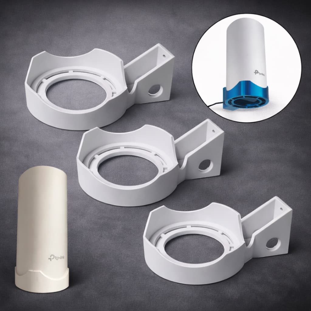 Suportes Parede Roteador Mesh Tp Link  Deco M4 , Deco E4 e Deco S7