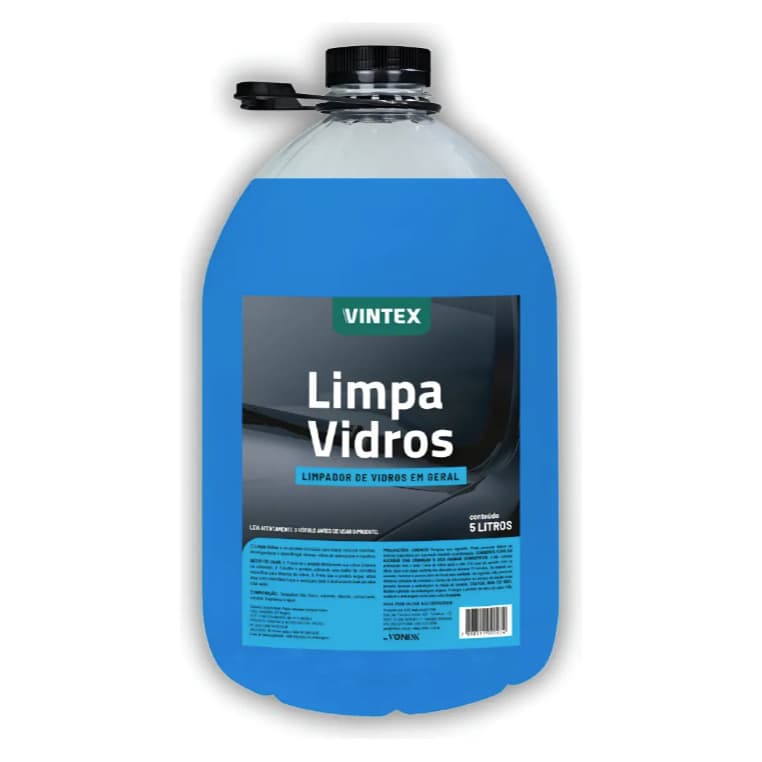 Limpa Vidros Automotivos Espelhos Parabrisa Vintex Vonixx 5l