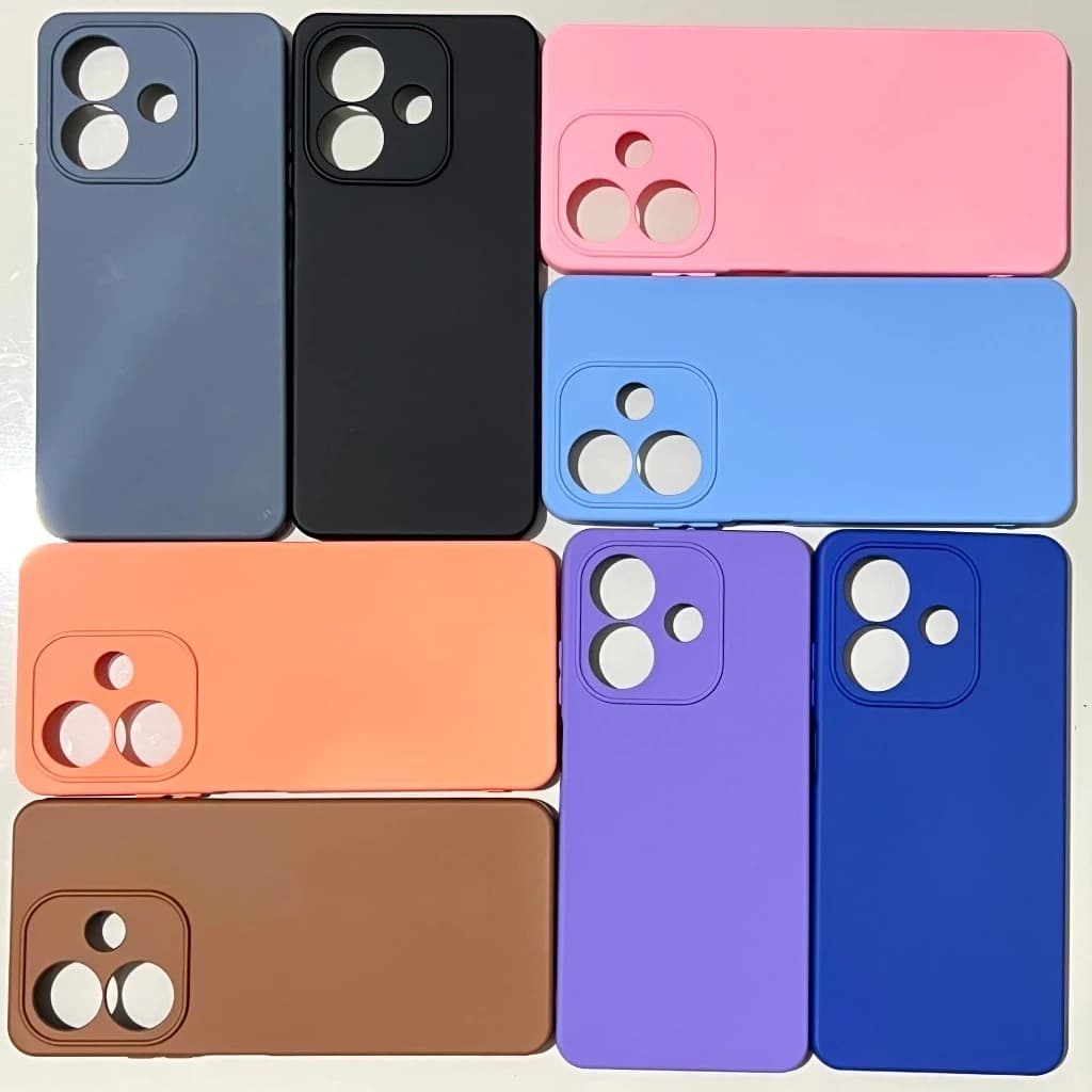 Capinha Para Oppo A60- A40-A3 Capa Case Silicone Aveludada Colorida Forrada