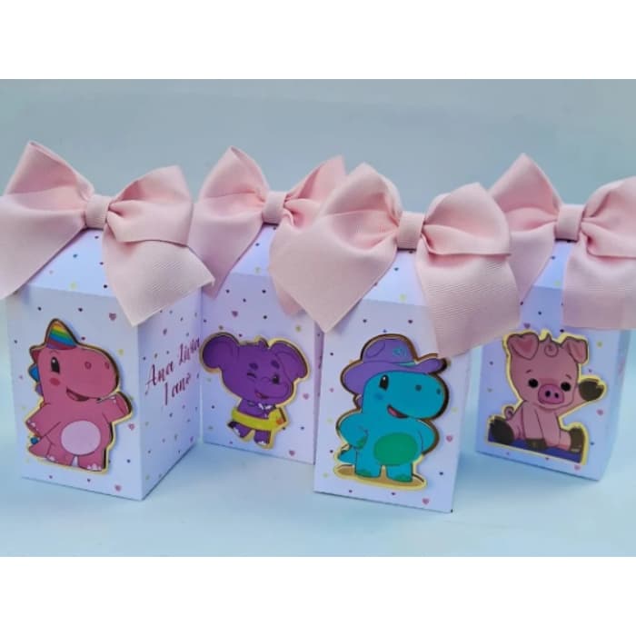 Caixa milk Tema BabyTube - Lembrancinha para festa