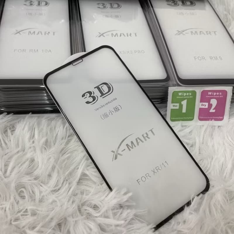 Kit de limpeza  + Película 3D Vidro Temperado Full Cover/ premium   – Proteção Completa para iPhone 16 /15 /13 17promax