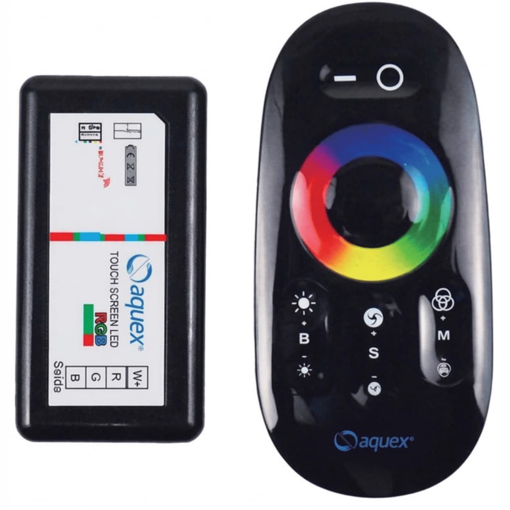 Controlador RGB Led 12V Com Controle Remoto RF 2.4G Para Piscina E Iluminação