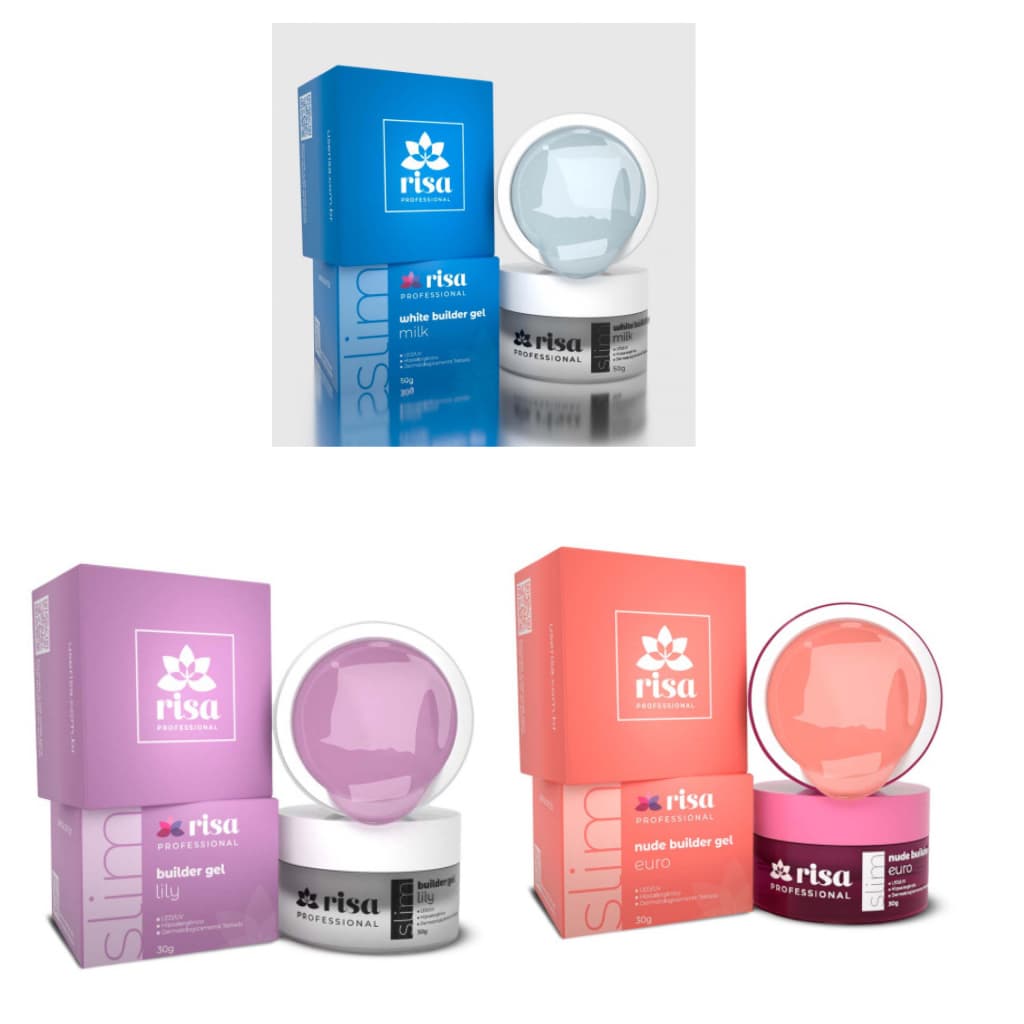RISA GEL SLIM  MILK + EURO + LILY 30G + SEM HEMA