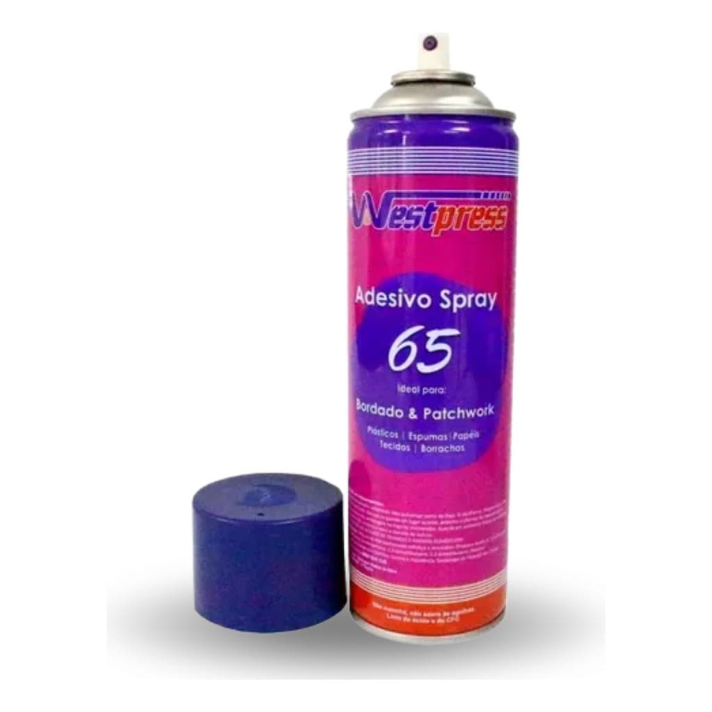 Cola Spray Temporária Westpress Para Tecidos Papeis Patchwork 500ml
