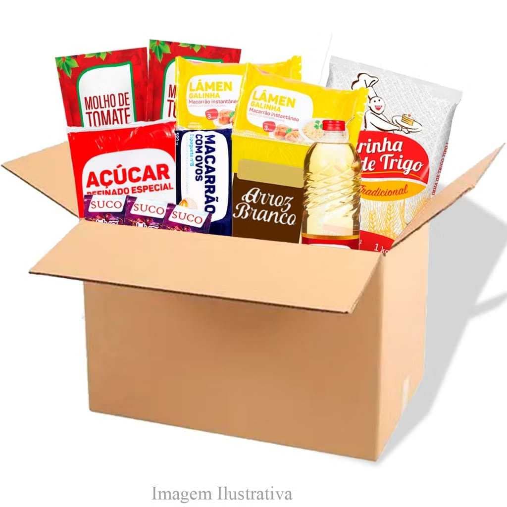 Cesta Básica Produtos Essenciais De Qualidade 10 Itens
