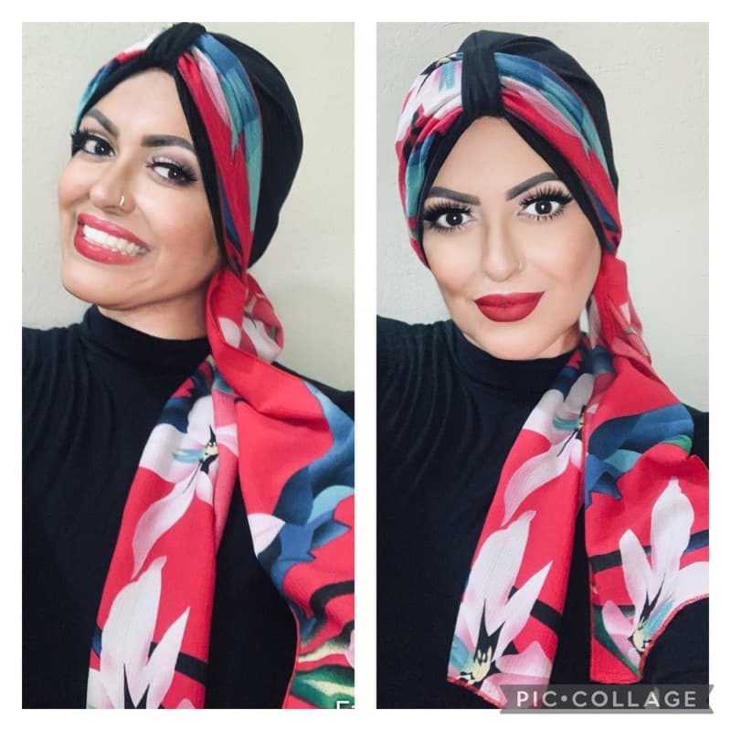 “TURBANTE HELENA” com FAIXA/QUIMIOTERAPIA/ONCOLÓGICOS/ALOPECIA/MUÇULMANAS/JUDIAS/AFRO/REVENDEDORAS/UMBANDA/CANDOMBLÉ.
