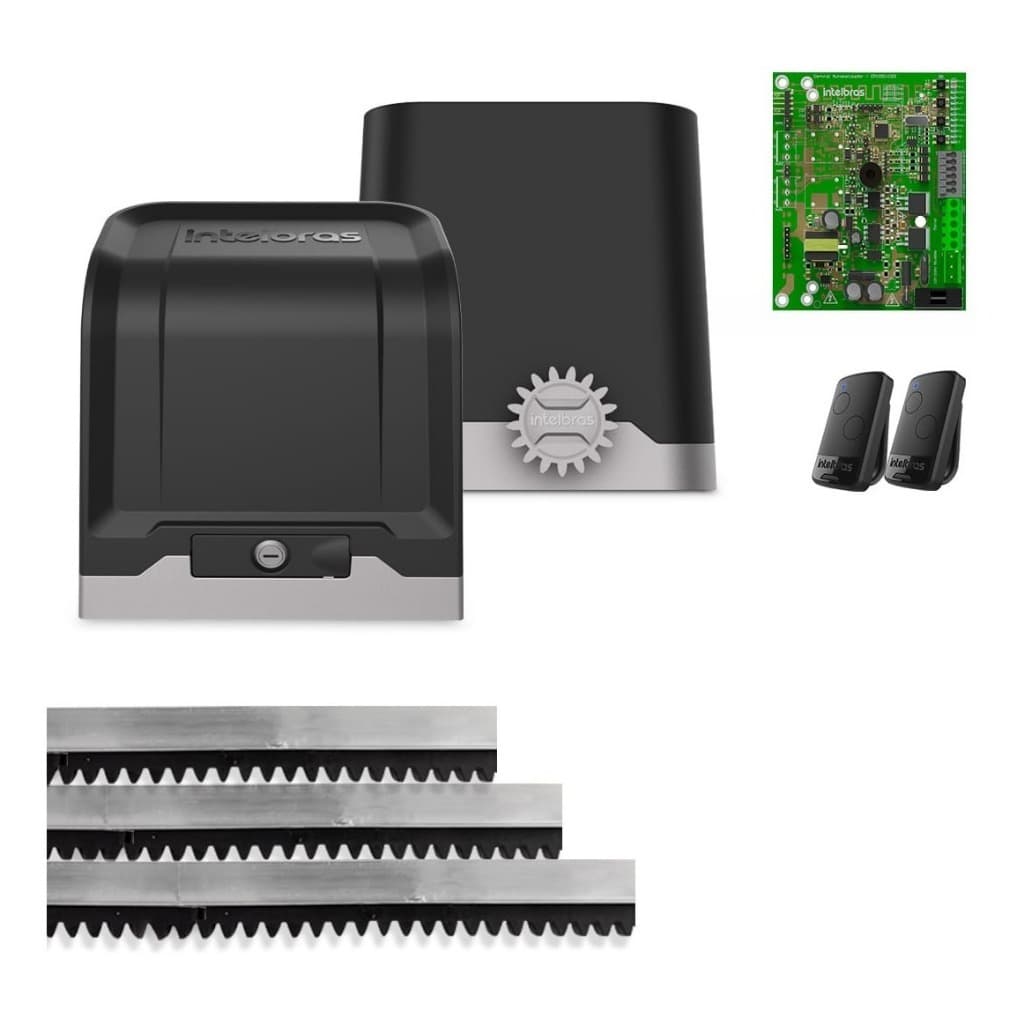 Motor Portão Intelbras Dr 600 Fast 6 Segundos 3 Metros Crema Frequência 433 Bivolt 127/220v