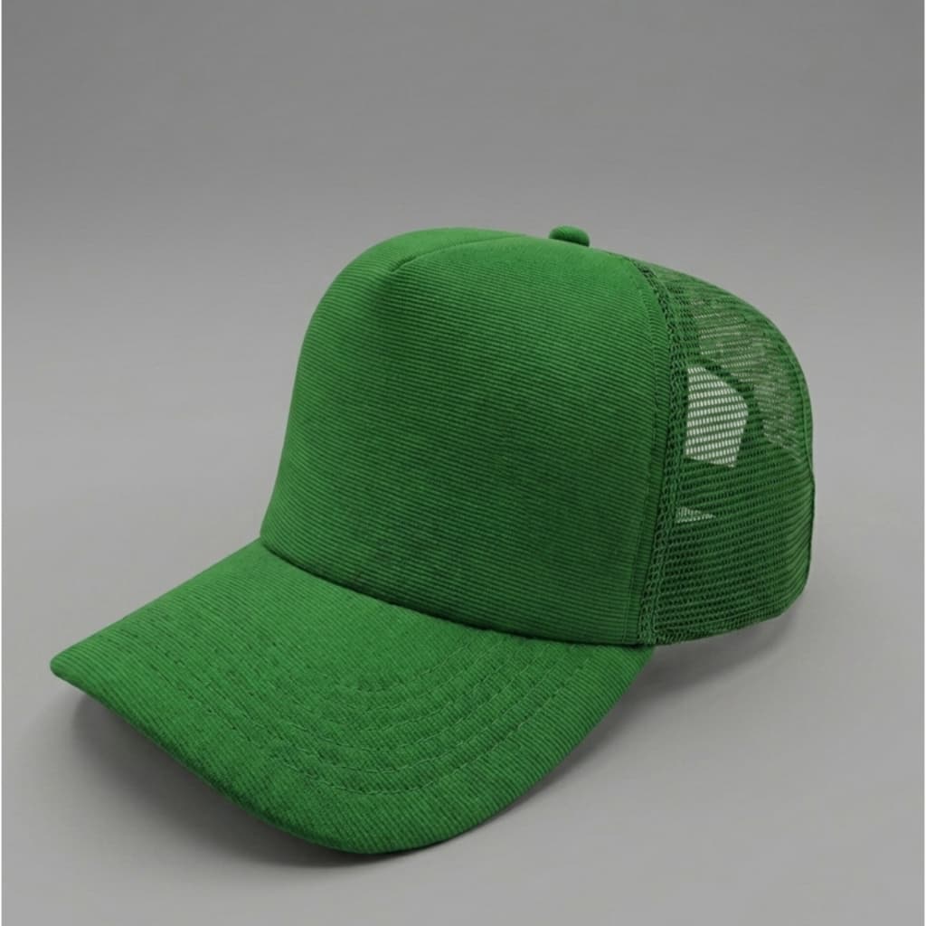 Bone Trucker tela verde bandeira