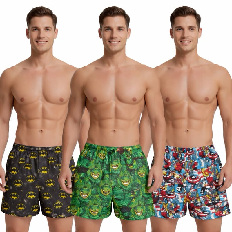 kt 5 Cueca Short Samba Canção Masculino Pijama Conforto