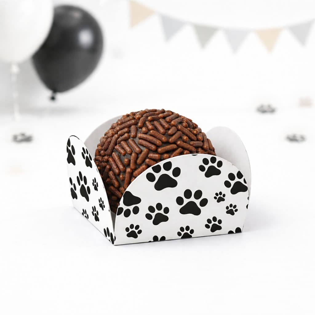 kit Forminha Patinha cachorro – Decoração para Festa Infantil - varias cores l pronta entrega