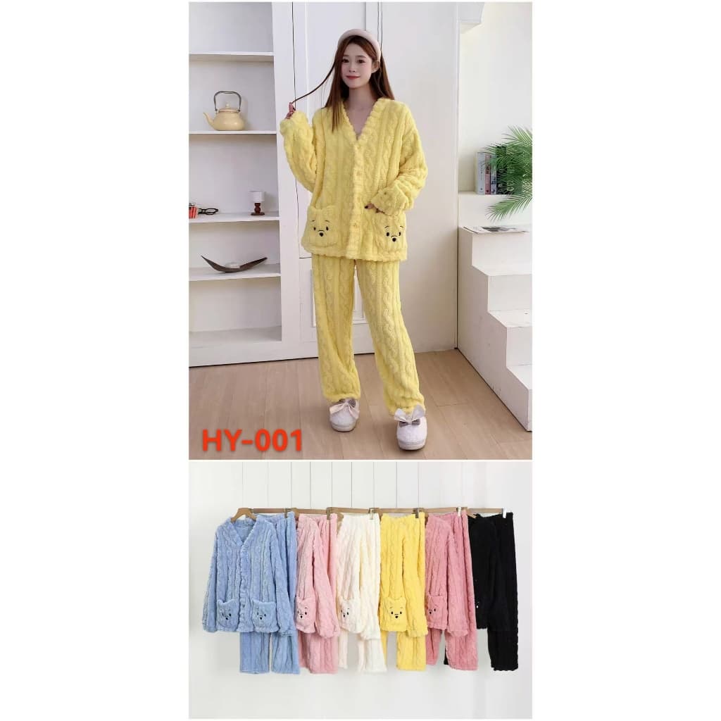 Pijama Inverno Feminino Peluciado Fleece