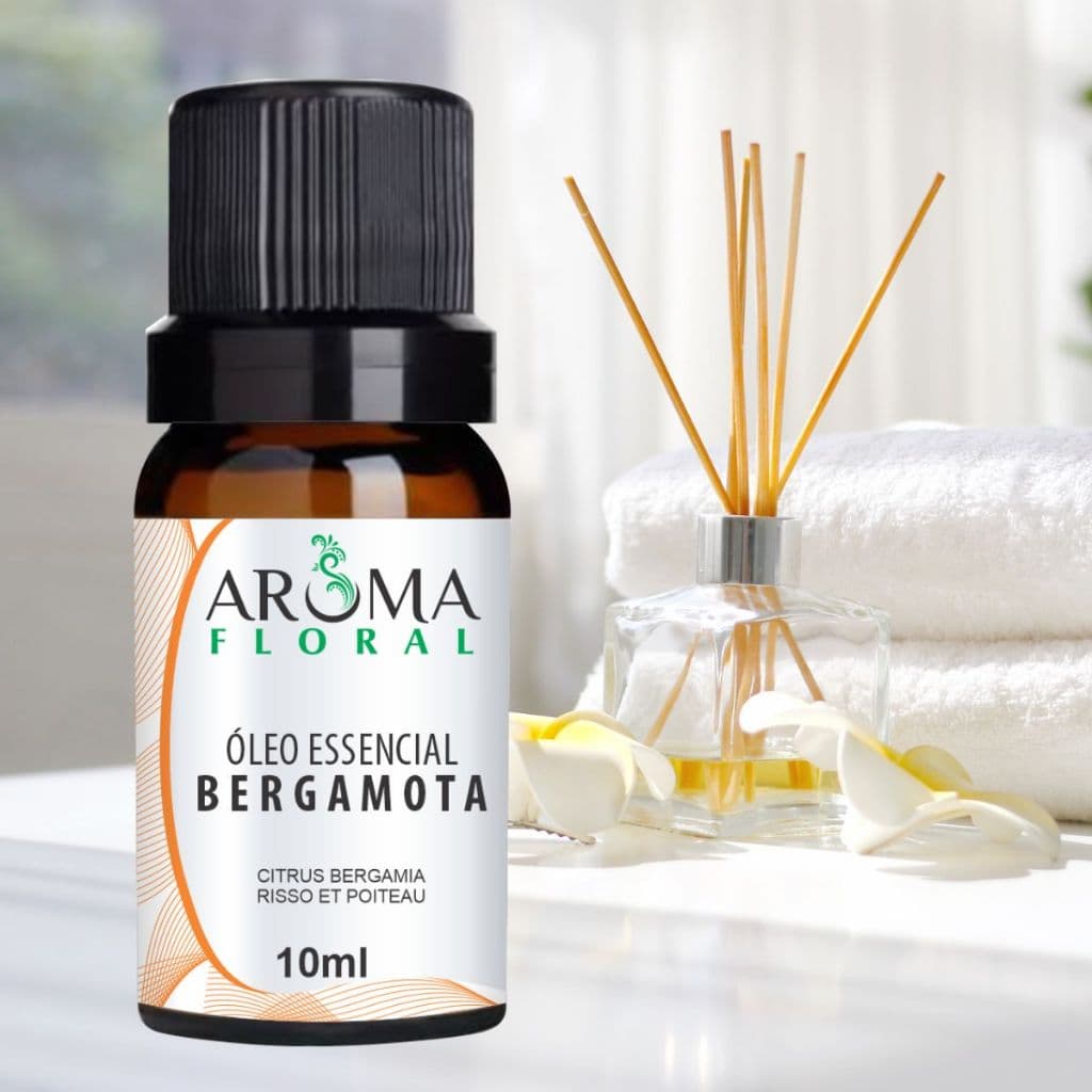 Óleo essencial Bergamota Citrica Tangerina 100% Natural e Pura para Aromaterapia