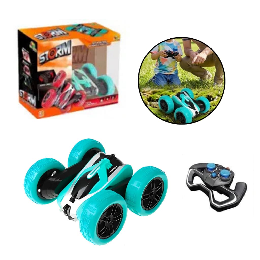 Carrinho de Controle Remoto 360 Graus Radical com Luz e Som Brinquedo USB