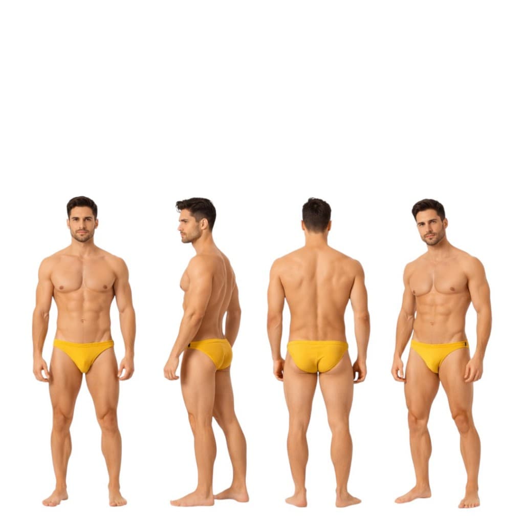 Sunga Retrô Masculina Slim 3 cm Lateral Anos 80