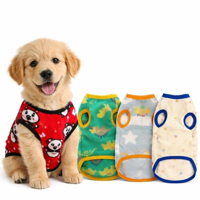 Regata roupa para filhote cachorro gato ultra soft