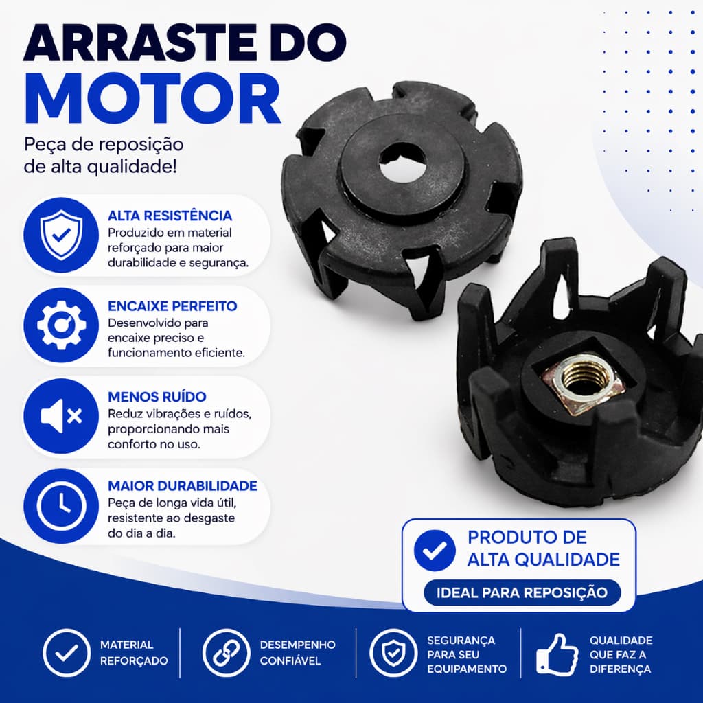 Arraste Copo Liquidificador Mondial L-99 L-850 L-900 L-1000 L-1200