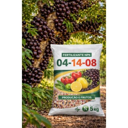 NPK 04 14 08 FERTILIZANTE PARA JABUTICABEIRA (NPK 04 14 08) FERTILIZANTE PARA FRUTÍFERAS