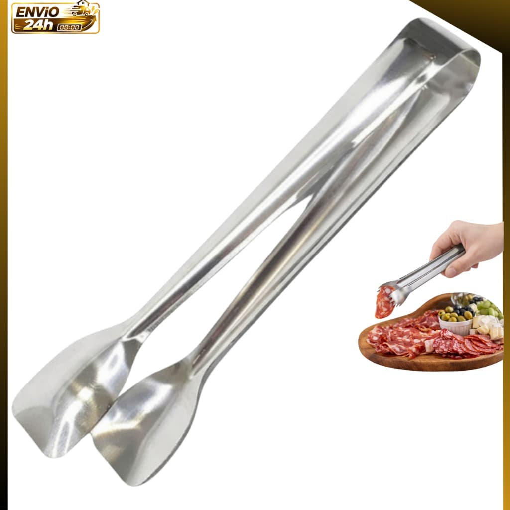 Pegador de Frios Inox 18cm Resistente e Higiênico ideal para uso domestico e profissional