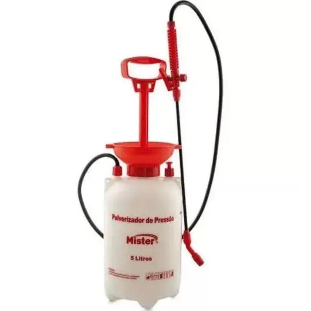 PULVERIZADOR DE PRESSÃO AGRÍCOLA MANUAL 5 LITROS MISTER