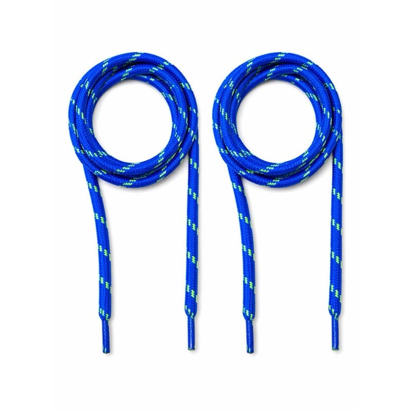 Cordão de algodão para Moletom Blusa ou Calça /Shorts Azul com Detalhes Neon - 1,30m - O PAR