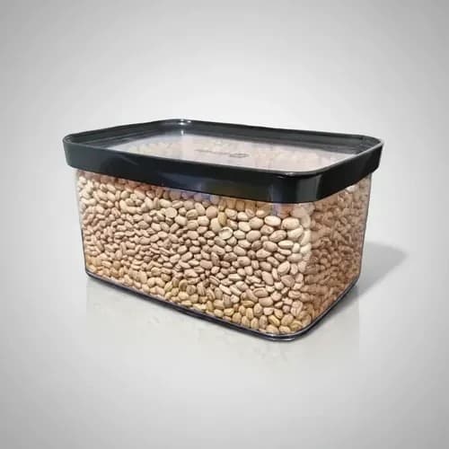 Pote para armazenar Feijão e Alimentos com Tampa Hermética, 2500ml