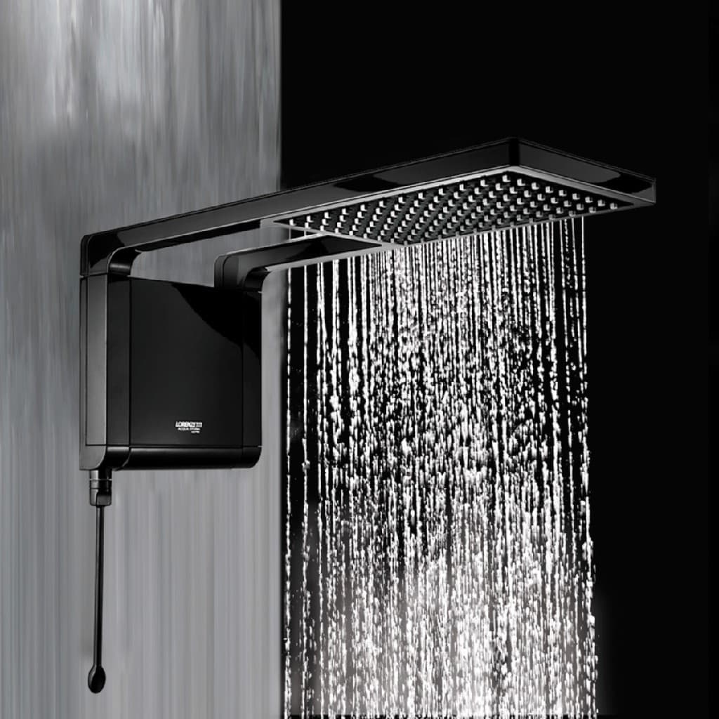Chuveiro Eletrico Lorenzetti Acqua Storm Ultra Ducha Preto Premium Banho Luxo Top