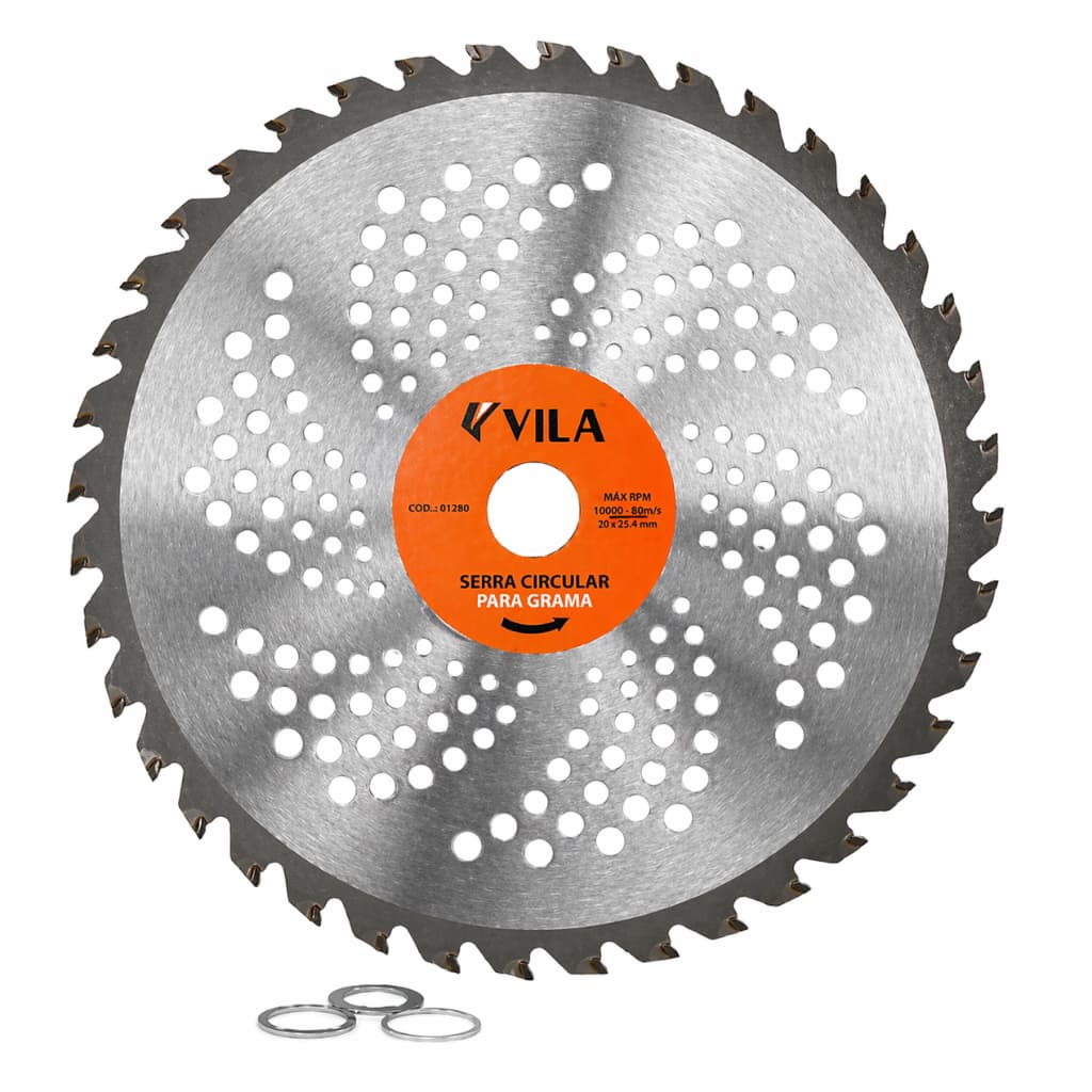Disco Roçadeira 255mm 40 Dentes Vídea – Alta Performance e Durabilidade