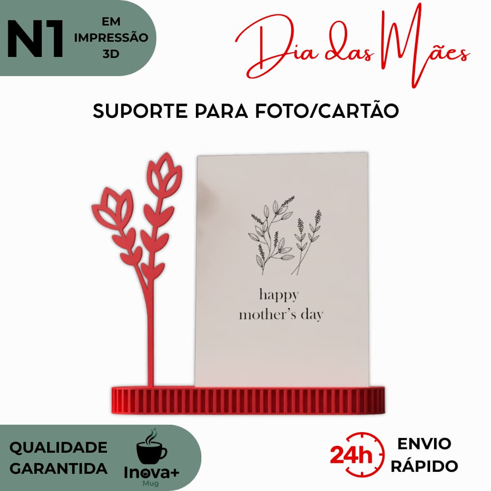 Suporte para Foto/Cartão | Presente