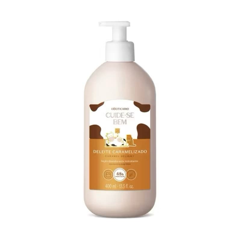 Loção Hidratante Desodorante Corporal Cuide-Se Bem Deleite Caramelizado 400ml